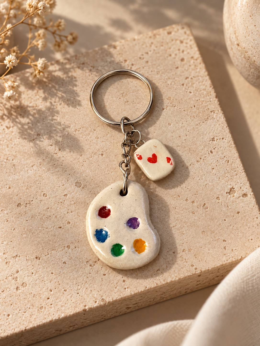 Palette of Love Keychain — photo 3