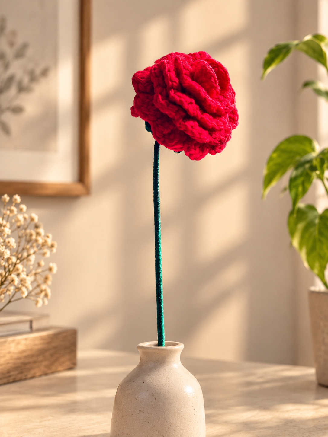 Rose of Love – Handmade Crochet Flower