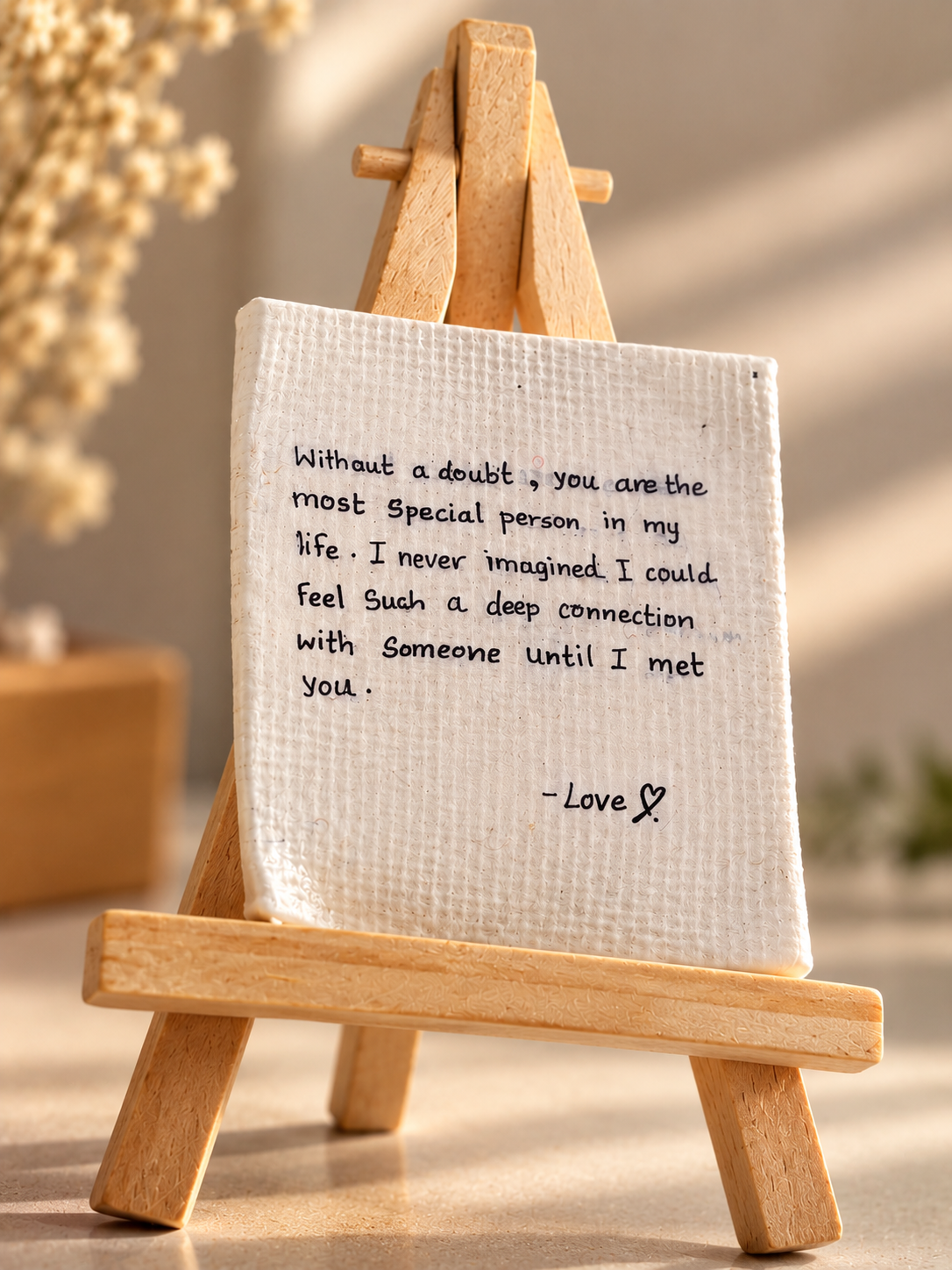 Dear You – Personalized Message Easel — photo 3