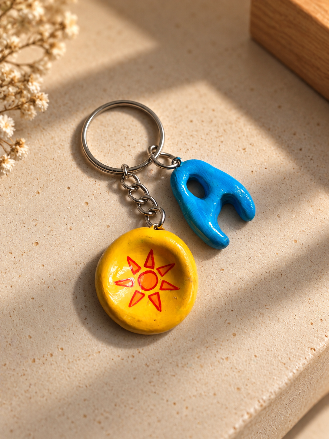 Sunny Charm Keychain