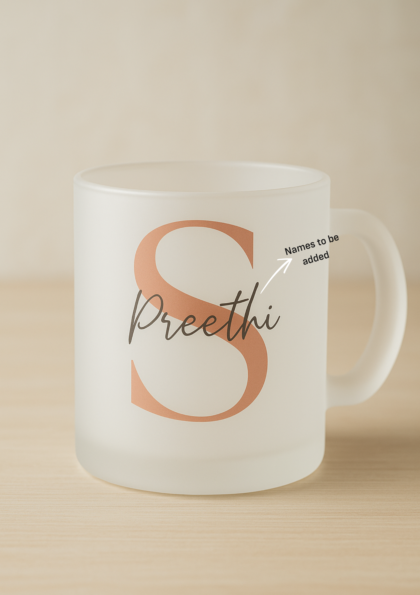 Customized Ceramic Mug with Name Engraving — photo 2