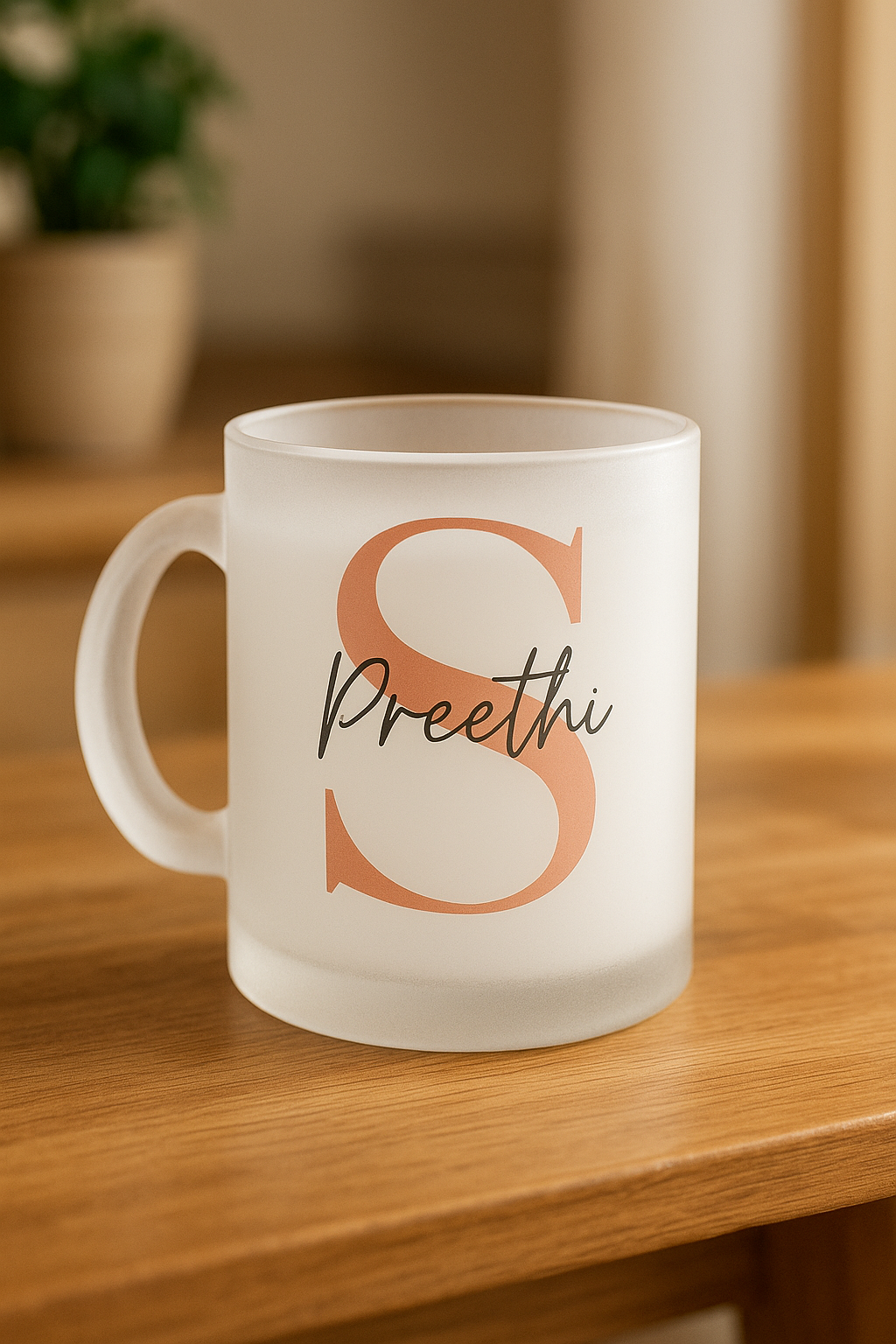 Customized Ceramic Mug with Name Engraving