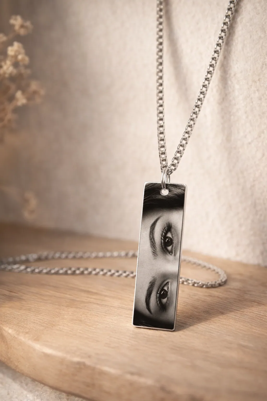 Personalized Eye Necklace