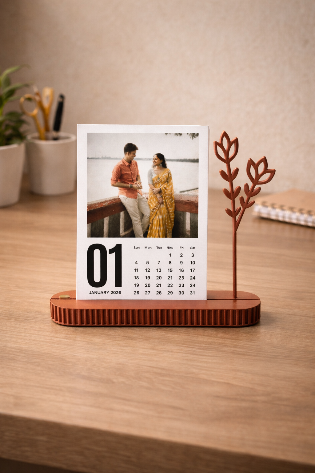 Personalized Table Top Calendar