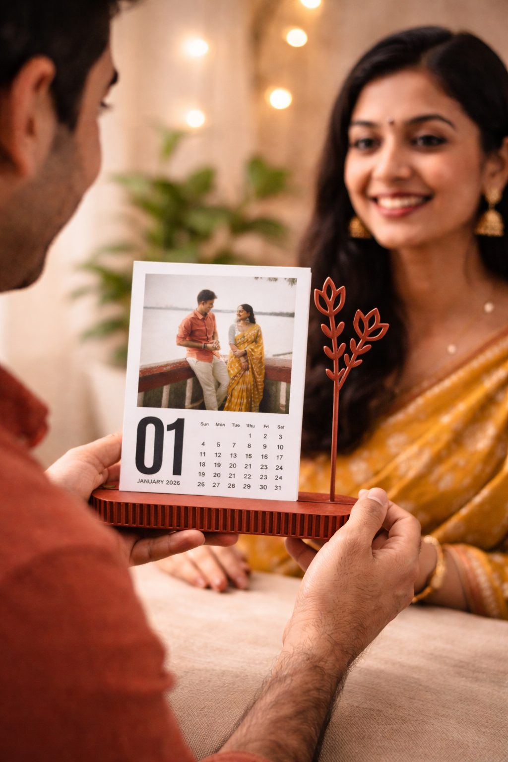 Personalized Table Top Calendar