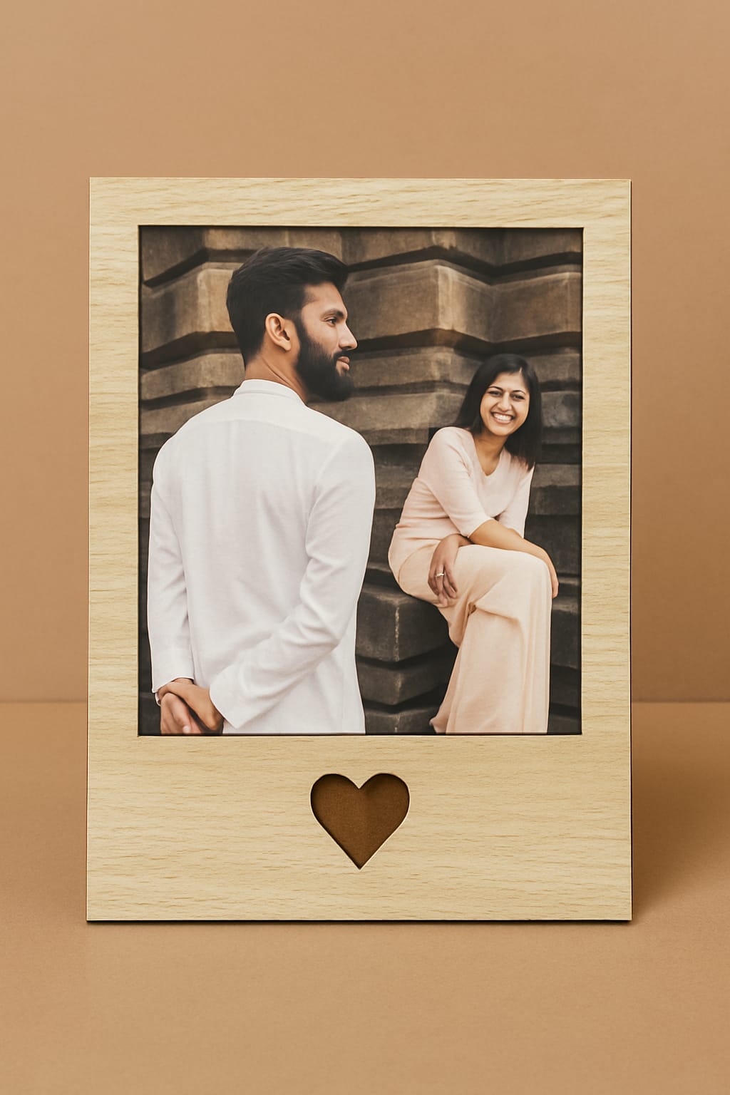 Customized Mini Wooden Polaroid Keepsake