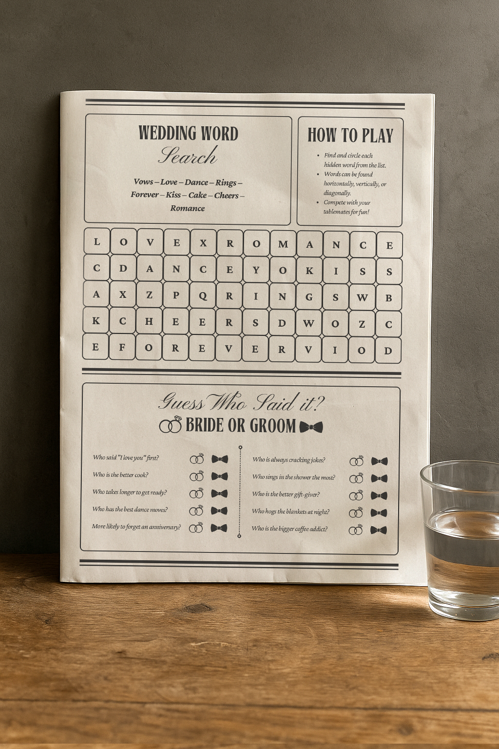 Custom Couple Newspaper — photo 2