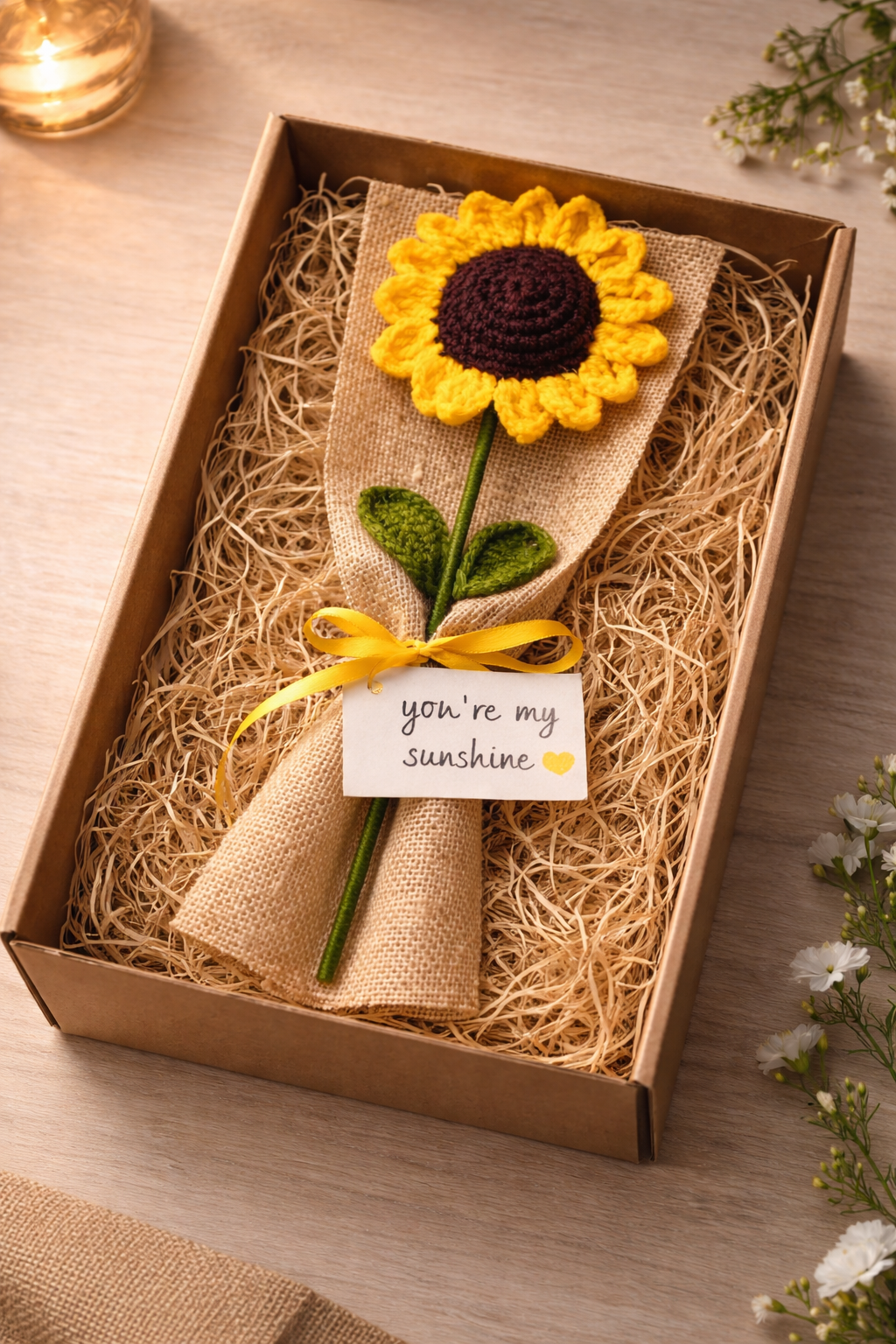 Sunflower Corchet  Bouquet
