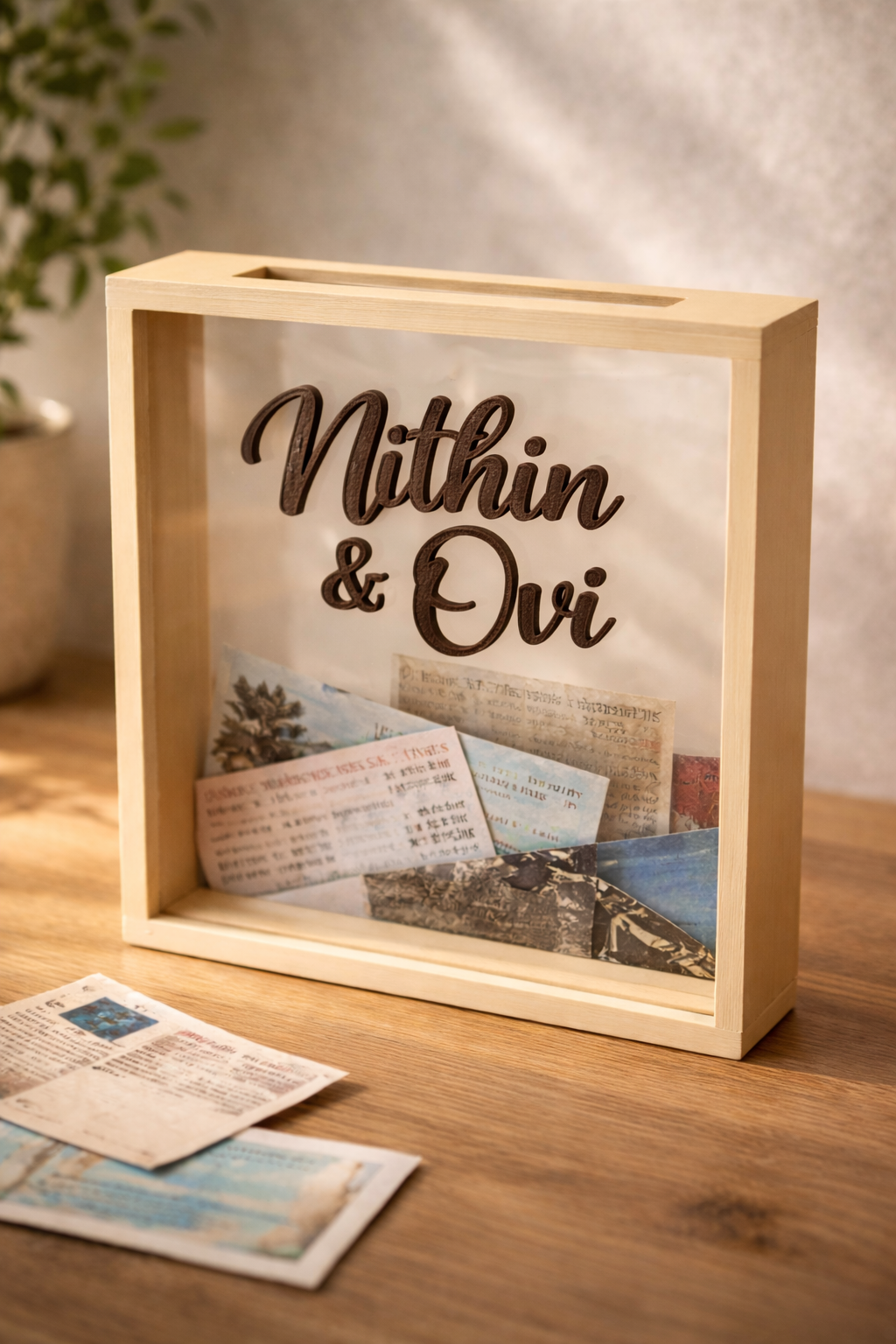 Personalized Travel Memory Box