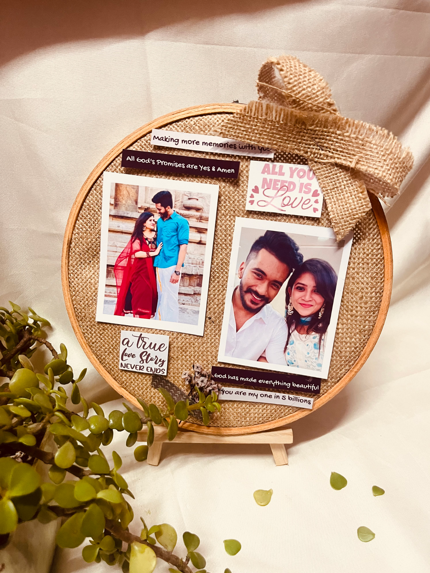 Personalized Embroidery Hoop Frame — photo 2