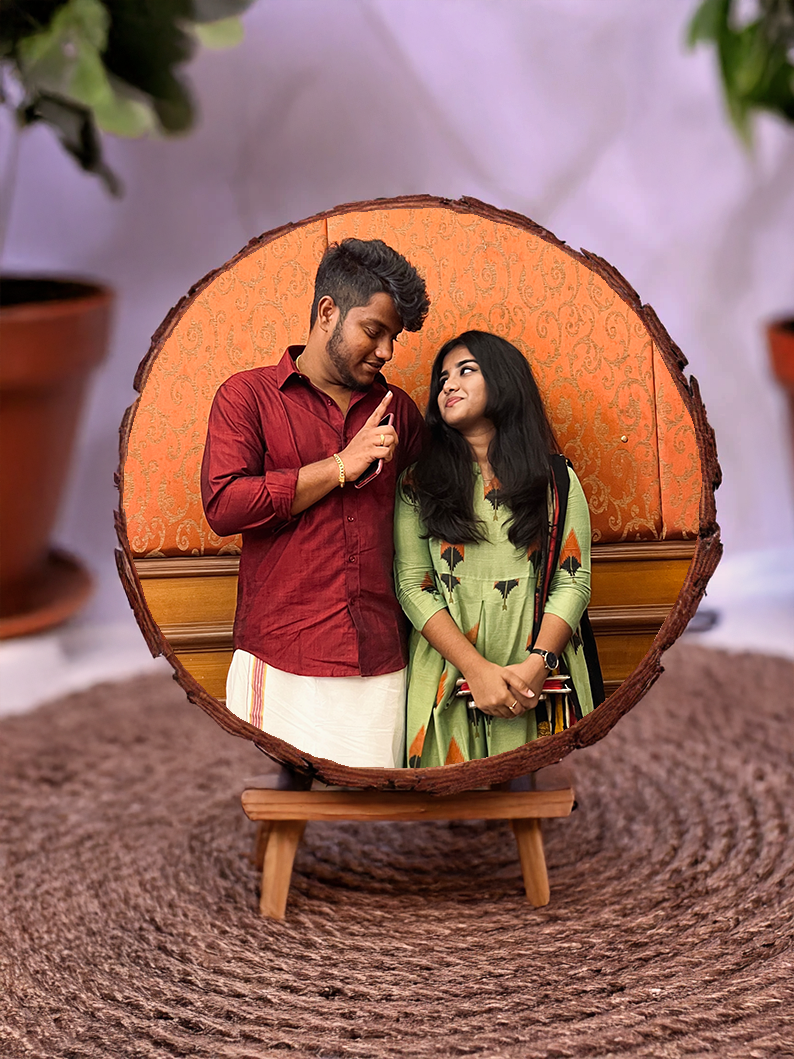Personalized Wooden Slice