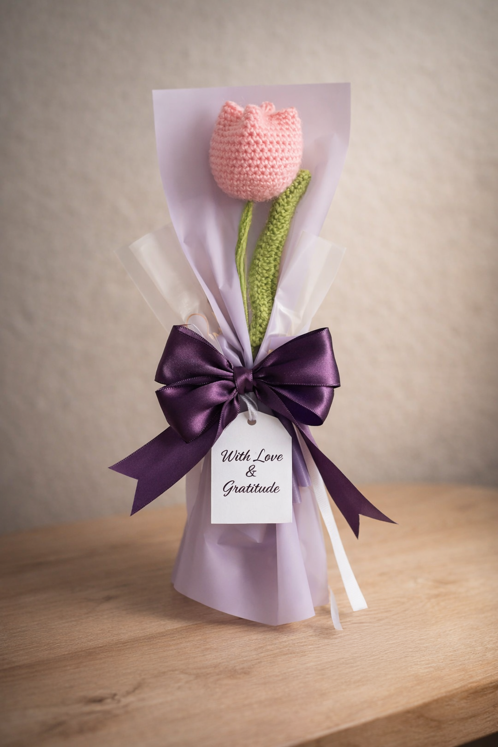 Everlasting Tulip Corchet Bouquet — photo 2