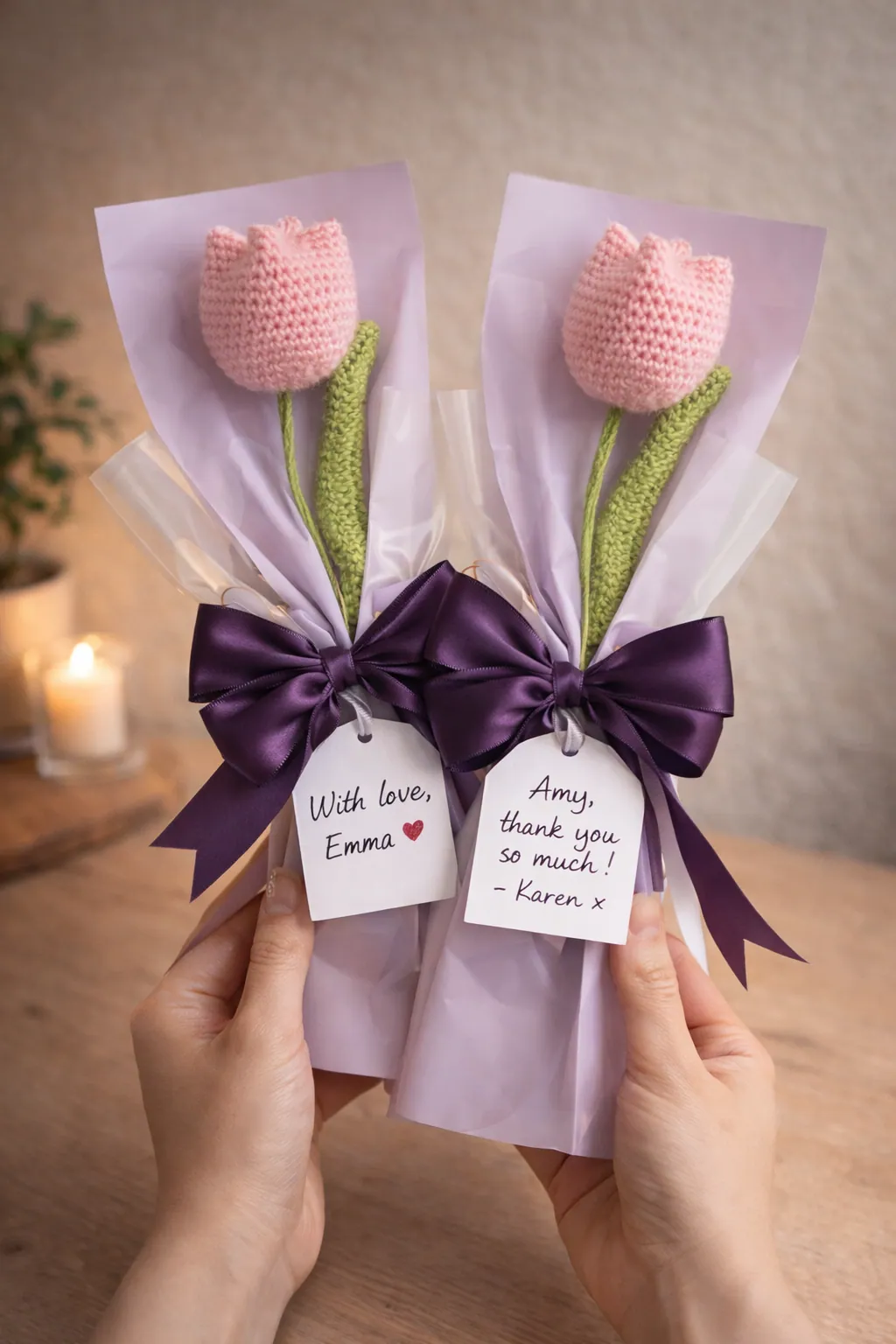 Everlasting Tulip Corchet Bouquet