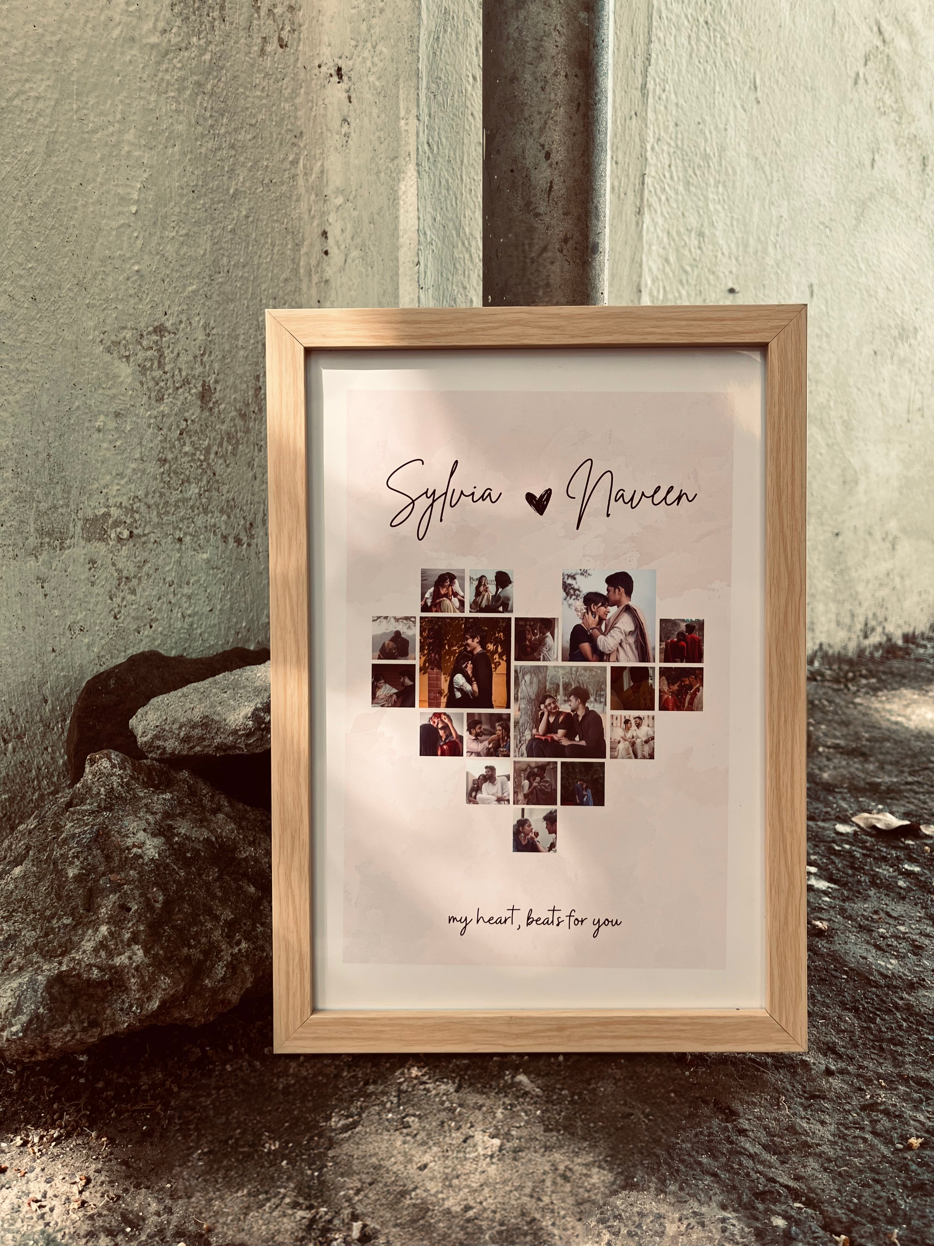 Amore Heart Collage