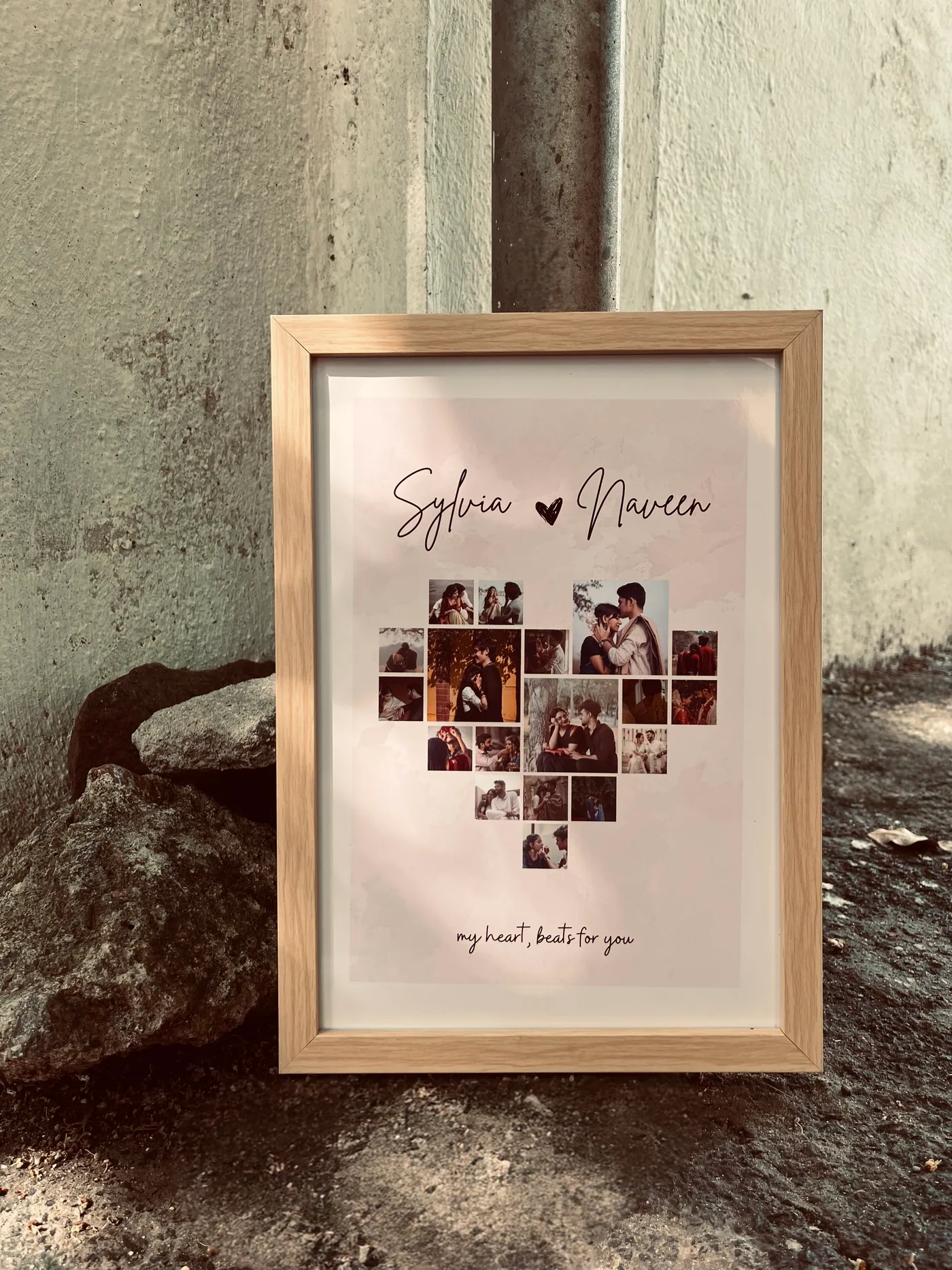 Amore Heart Collage