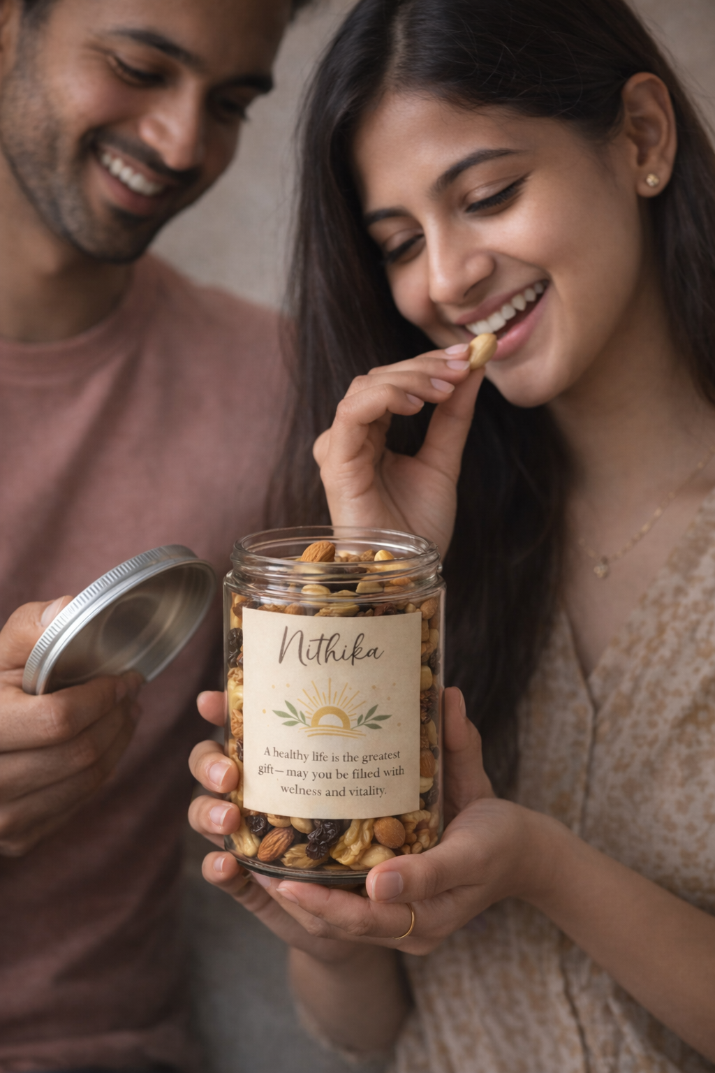 Premium Assorted Nuts Jar