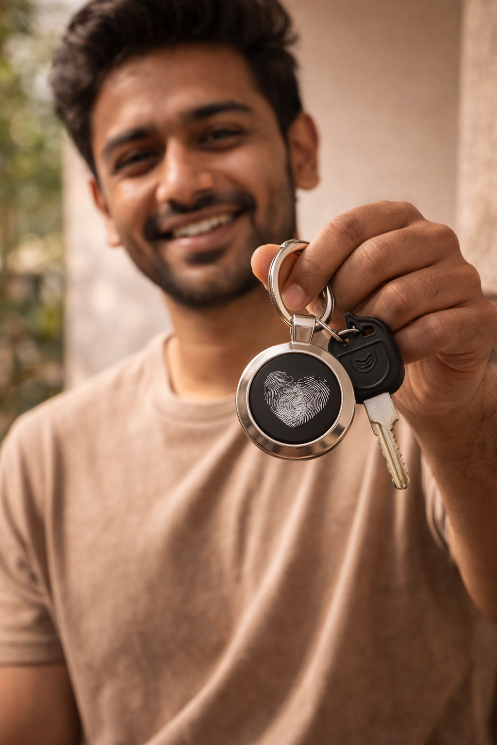 Forever Linked Thumbprint Keychain — photo 3