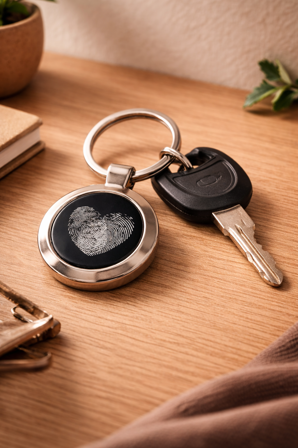 Forever Linked Thumbprint Keychain — photo 4