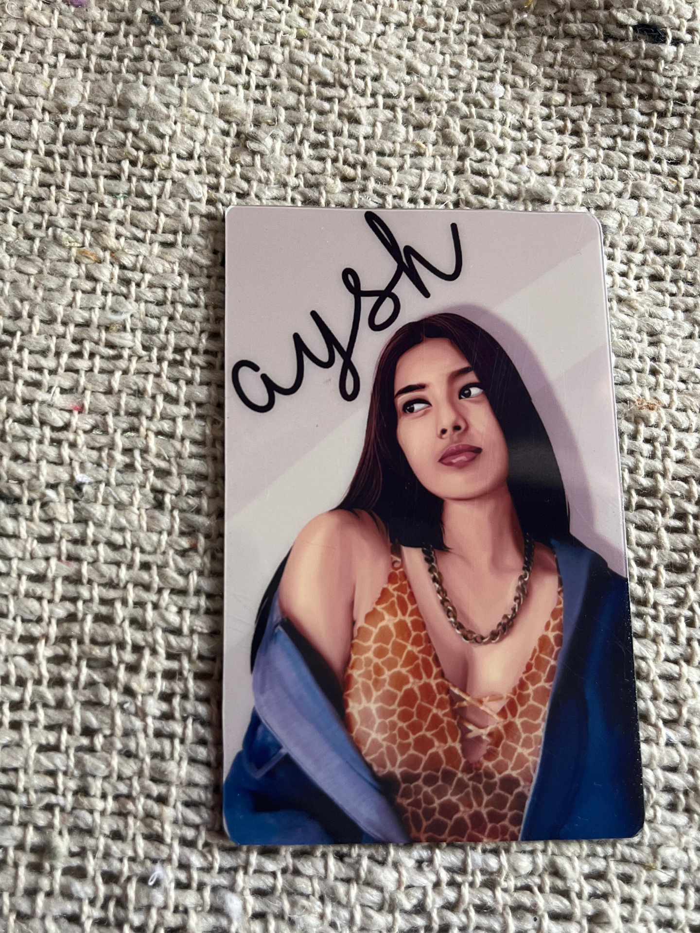 Spotify Portrait Wallet Card