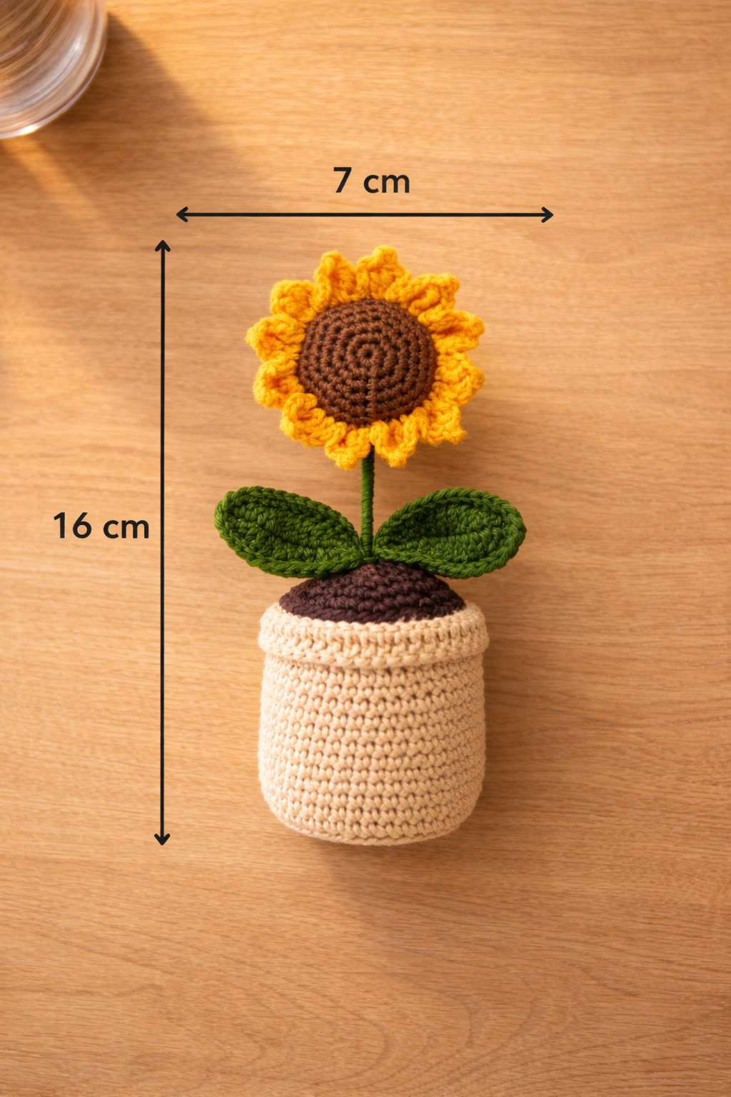 Forever Bloom Crochet Sunflower — photo 3