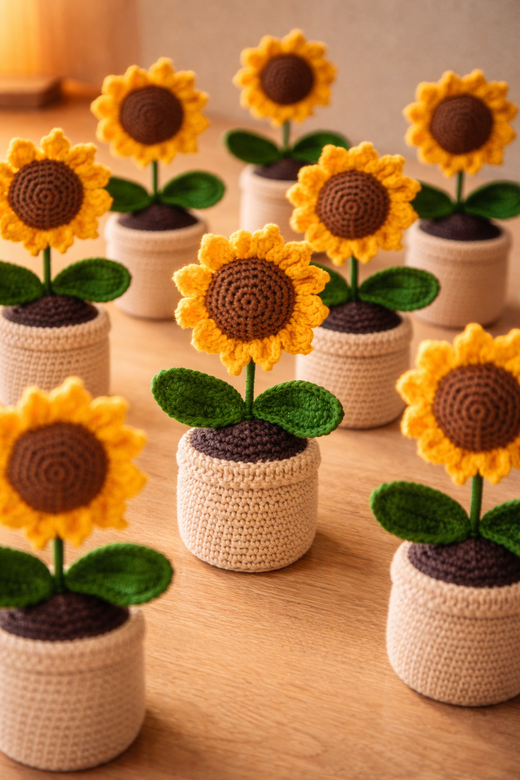 Forever Bloom Crochet Sunflower — photo 5