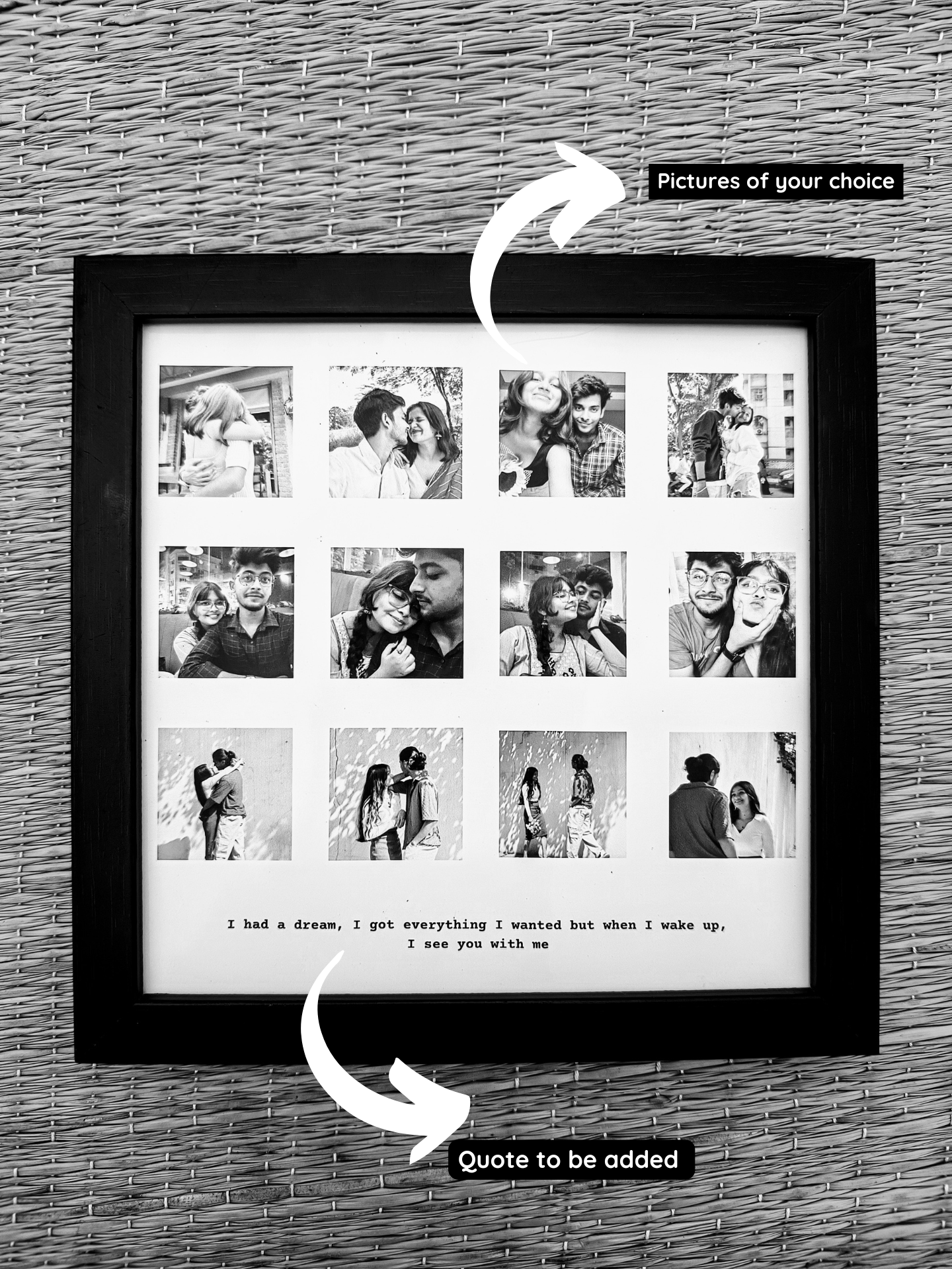 Elegant Square Gift Frame — photo 2