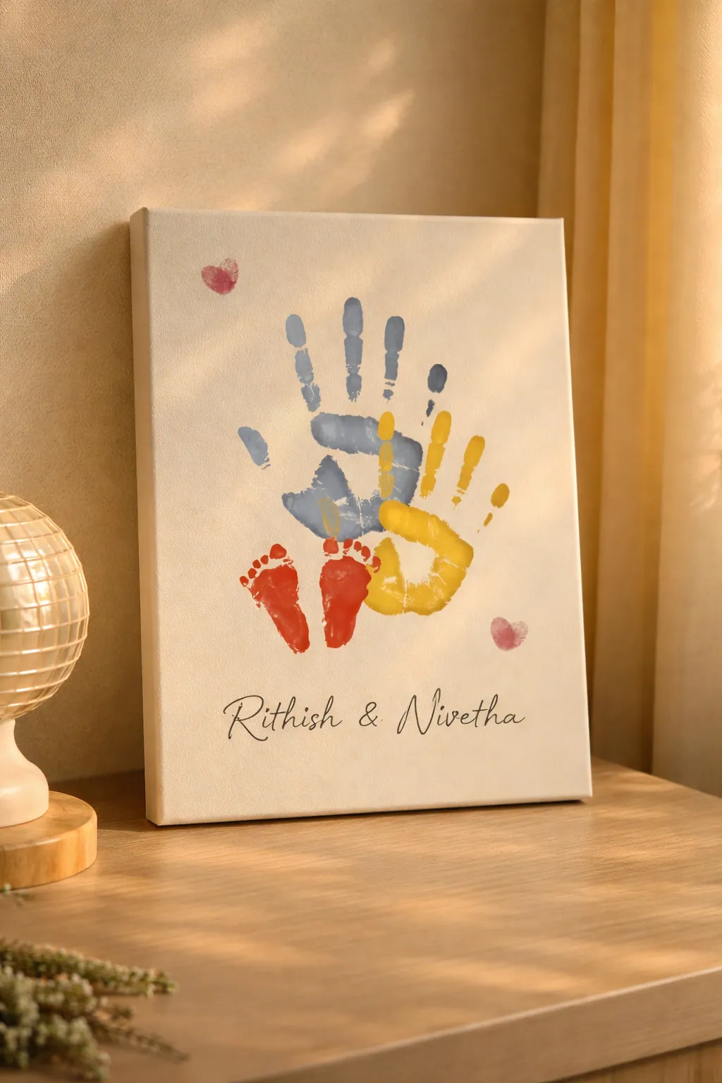 Family Hand/Foot Impression Canvas Kit
