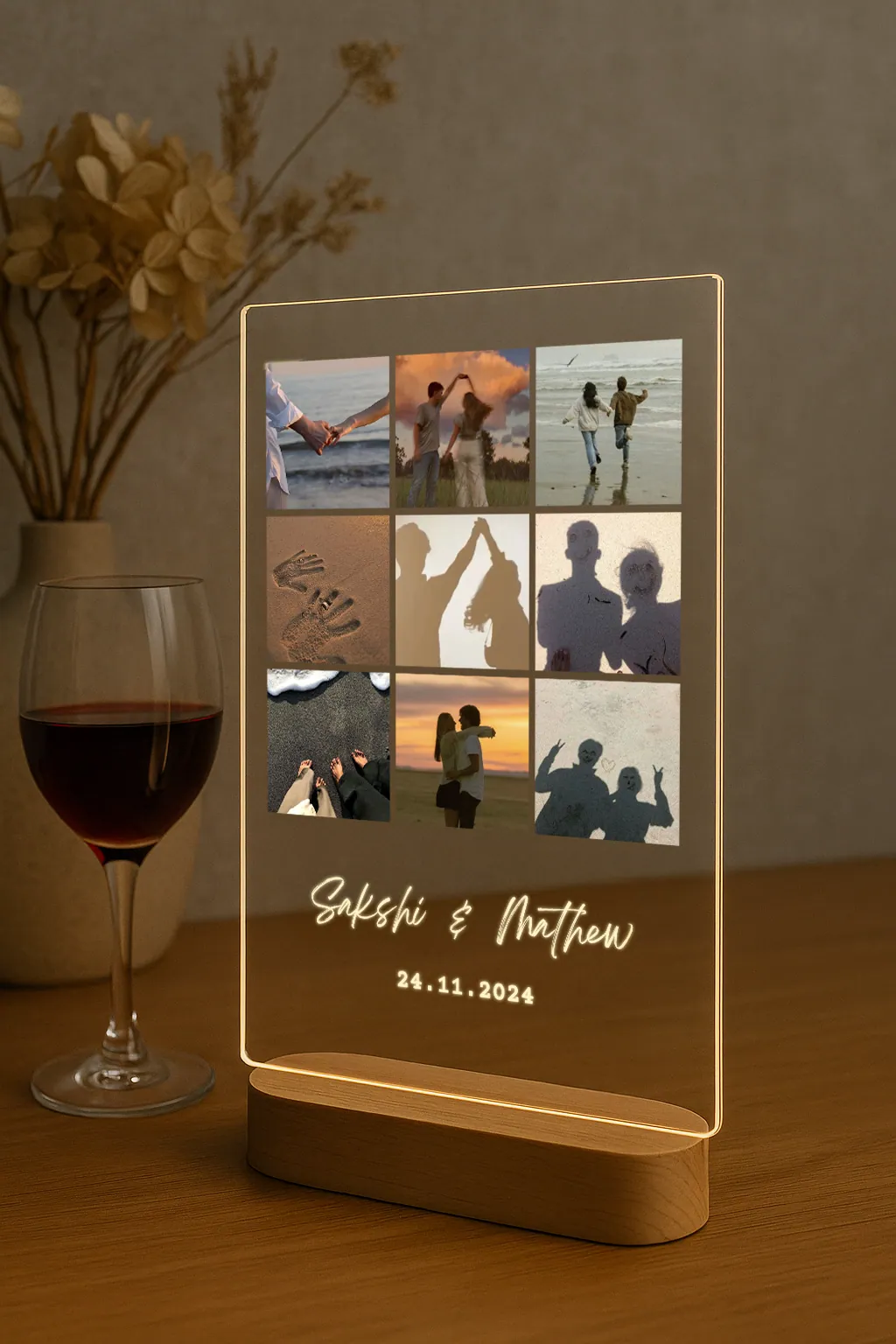 Customized collage for anniversary
