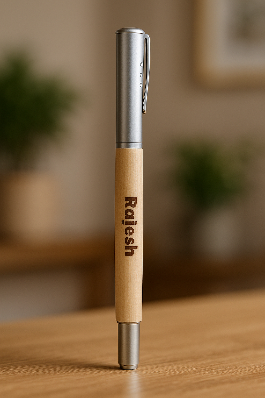 WoodWrite | Personalized Name Engraved Wooden Pen